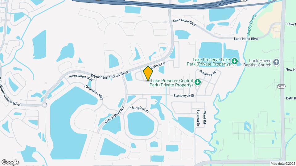 3606 Rodrick Cir Map and Location Details