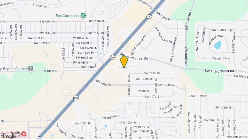 10441 SW 85th Ct Map and Location Details