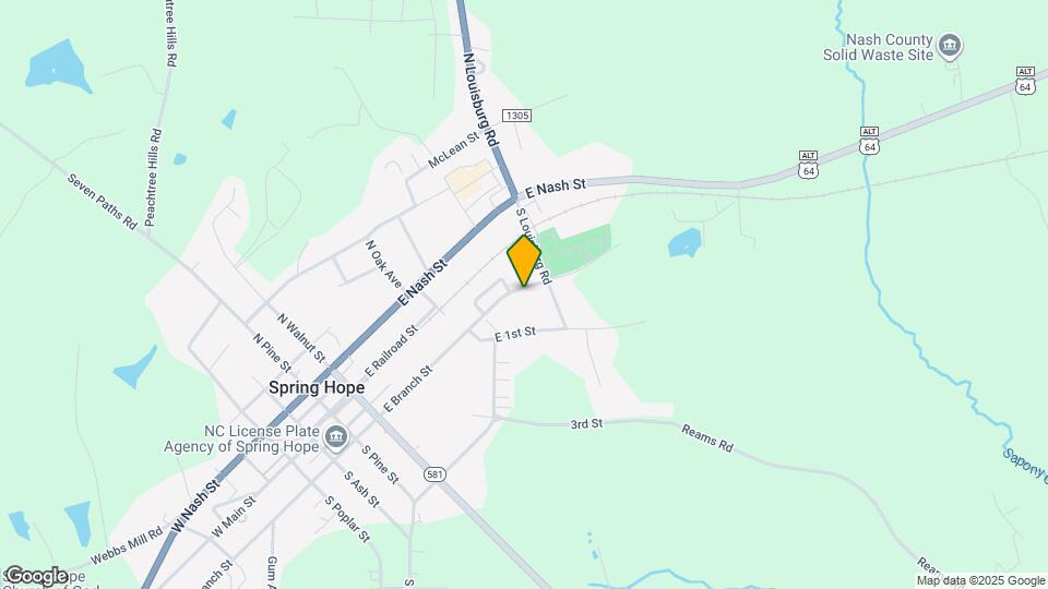 510 E Branch St Map and Location Details