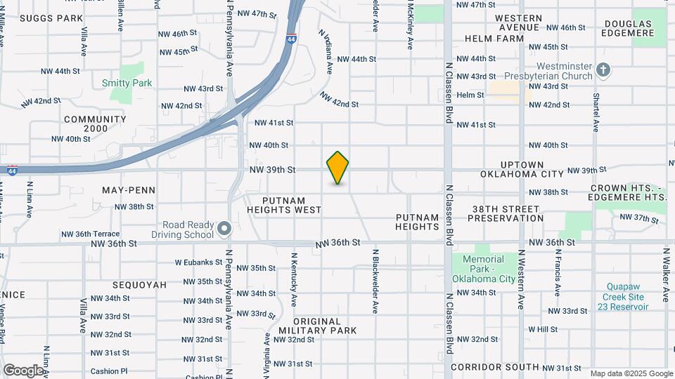 1715 NW 38th St Map and Location Details