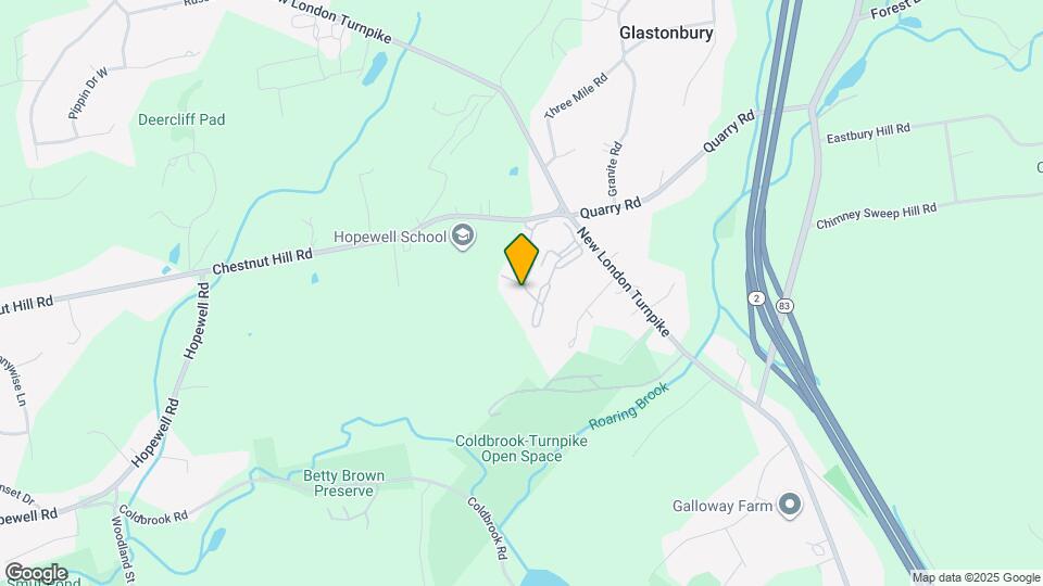 43 Copley Rd Map and Location Details