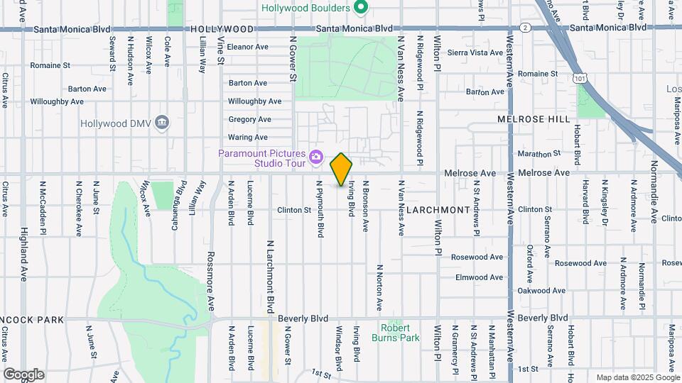 632 N Windsor Blvd Map and Location Details
