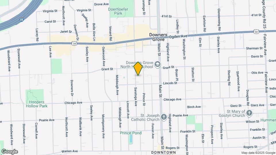 4525 Saratoga Ave Mapa y Detalles de la Ubicación