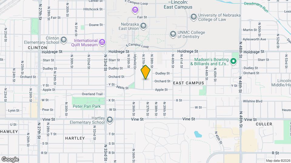 1138 N 37th St Map and Location Details
