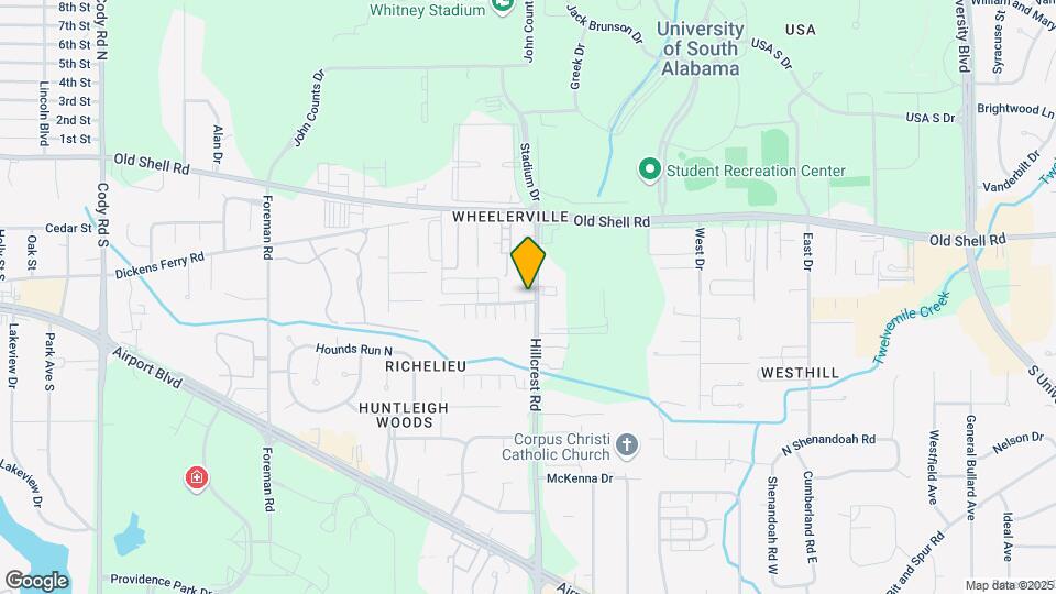 6417 Cedar Bend Ct Map and Location Details