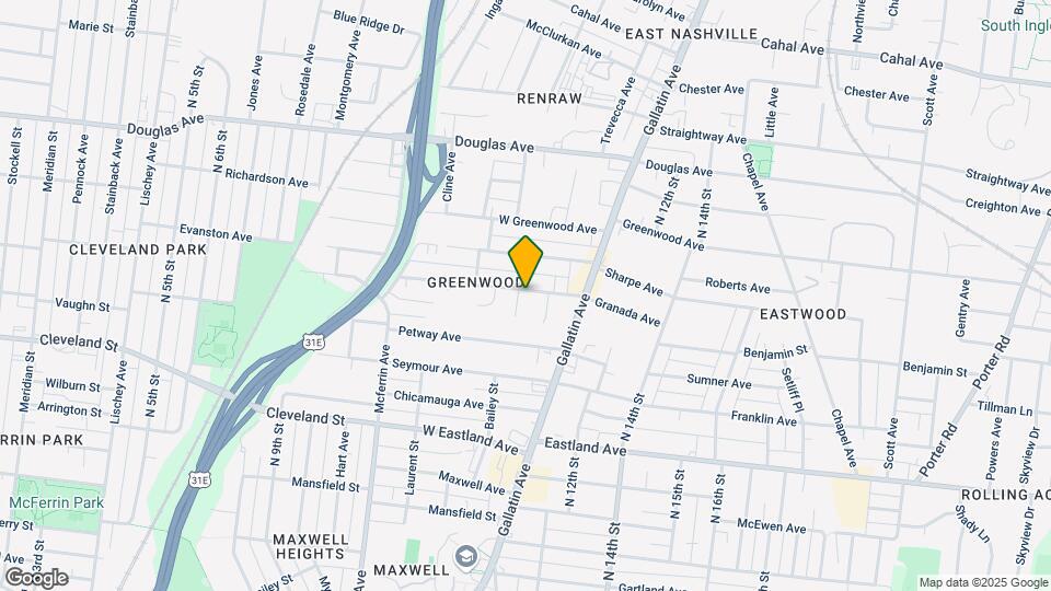1022 Granada Ave, Unit B Mapa y Detalles de la Ubicación