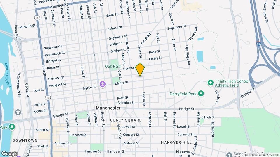 302 Myrtle St Map and Location Details