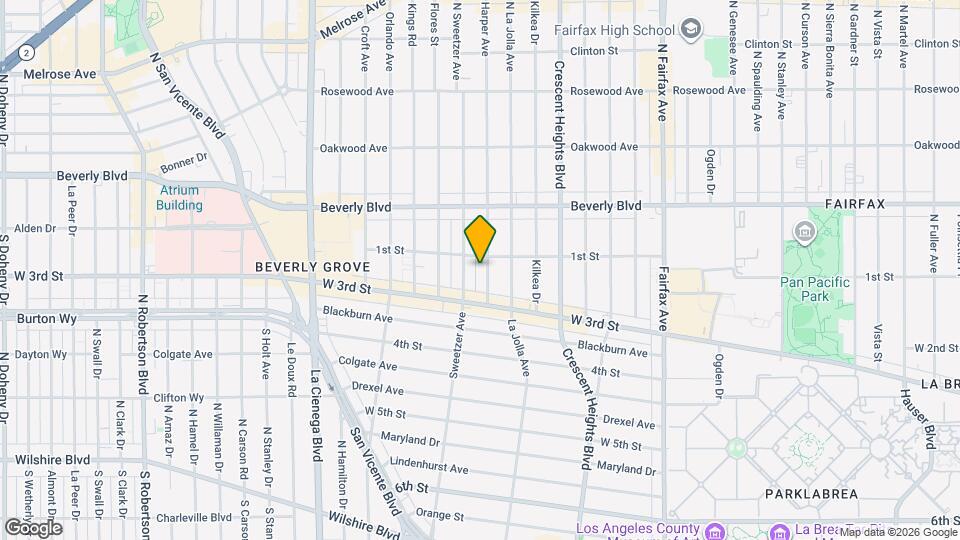 111 S Harper Ave Map and Location Details