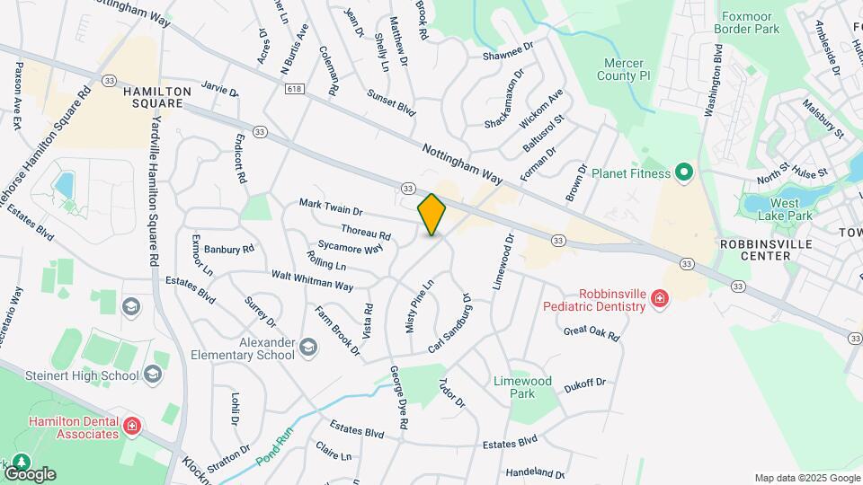 227 George Dye Rd Map and Location Details