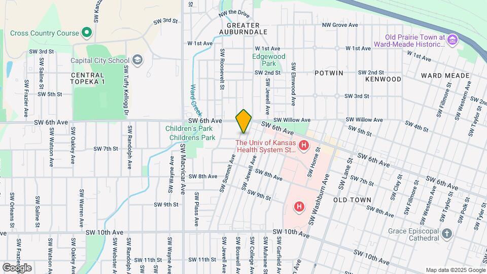 631 SW Lindenwood Ave Map and Location Details