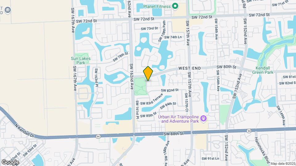 8143 SW 160th Ave Map and Location Details