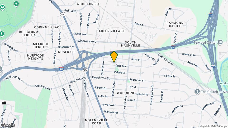 2247 Burbank Ave Map and Location Details