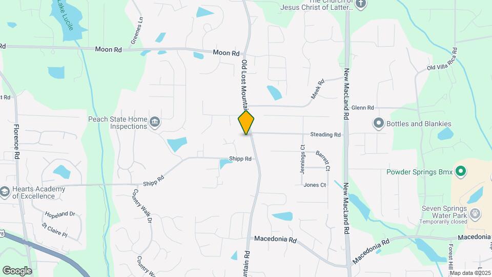 2968 Old Lost Mountain Rd Map and Location Details