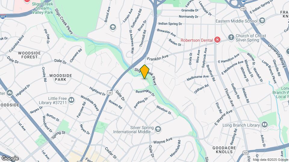 615 Bennington Ln Map and Location Details