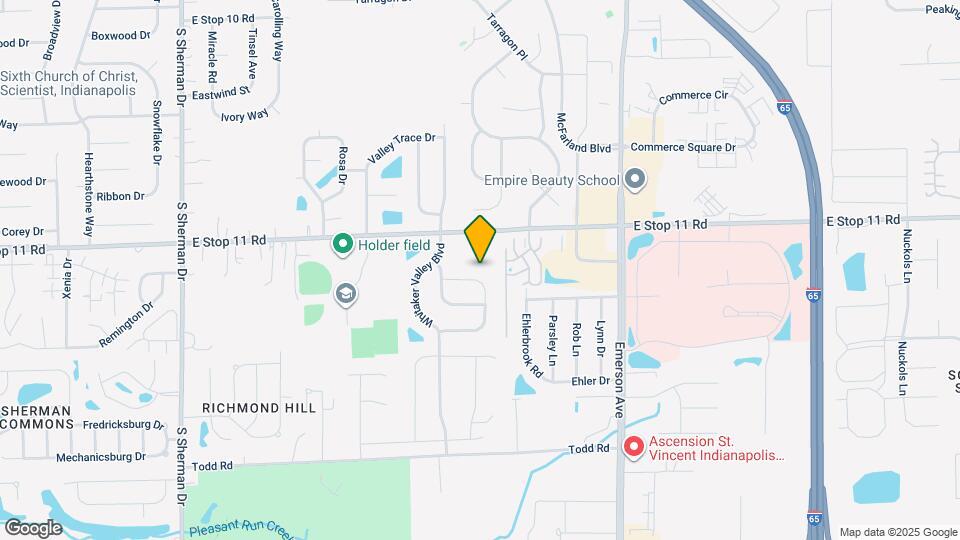 4704 Whitview Ln Map and Location Details