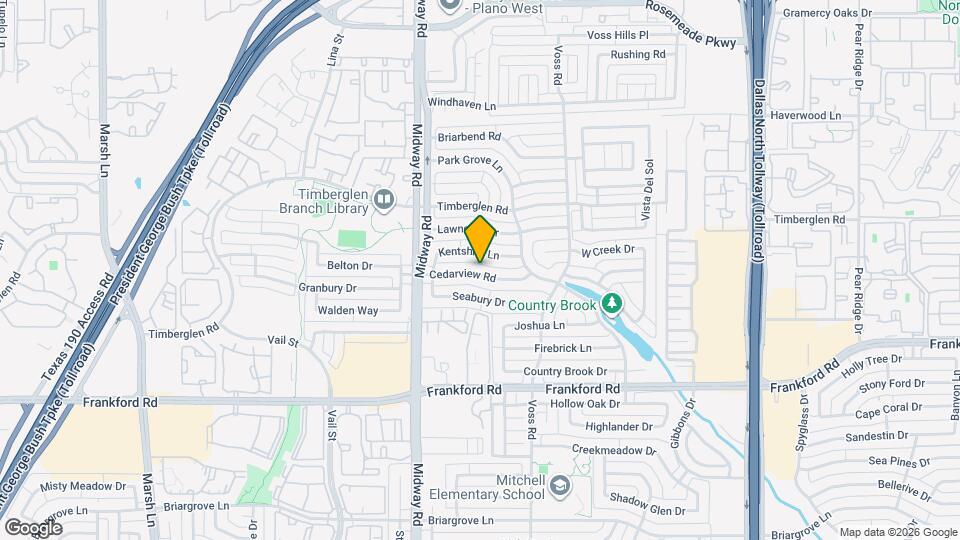 4035 Cedarview Rd Map and Location Details