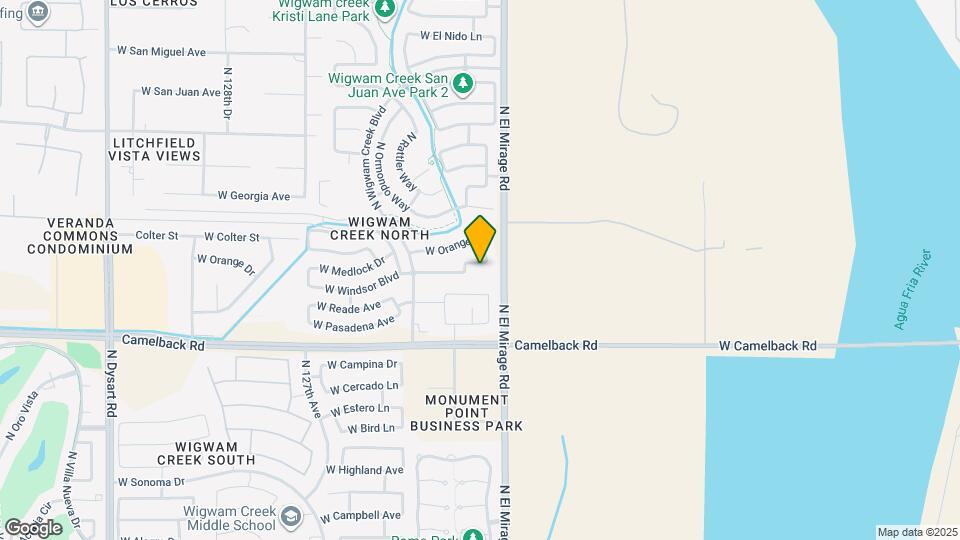 12319 W Medlock Dr Mapa y Detalles de la Ubicación