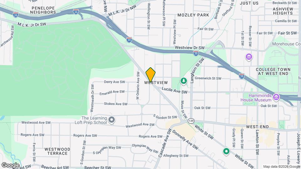 1542 Ralph David Abernathy Blvd Mapa y Detalles de la Ubicación