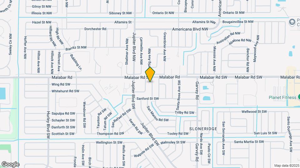 128 Wellsley Ave SW Map and Location Details