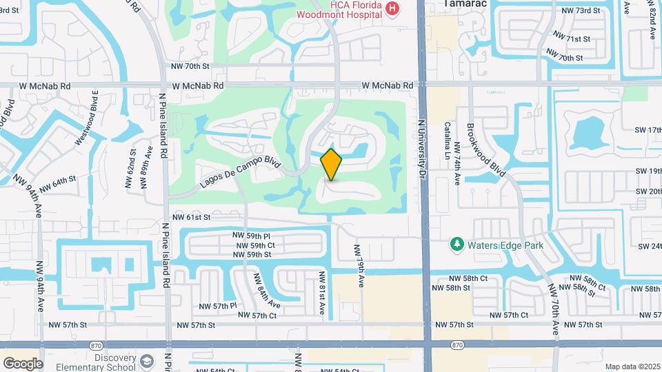 8001 Fairview Dr-Unit -210 Map and Location Details