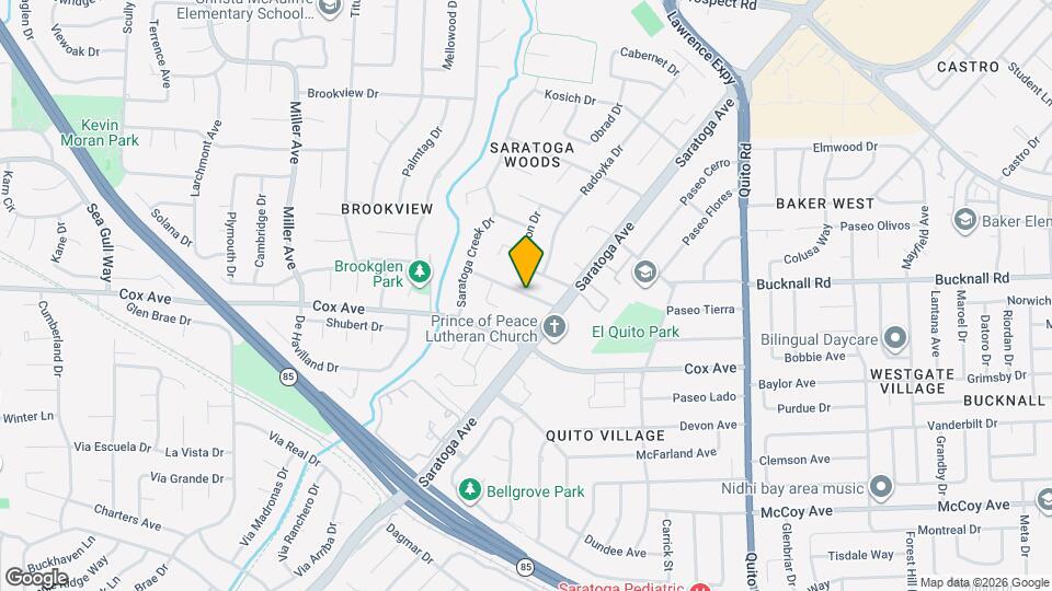 18992 Saratoga Glen Pl Map and Location Details