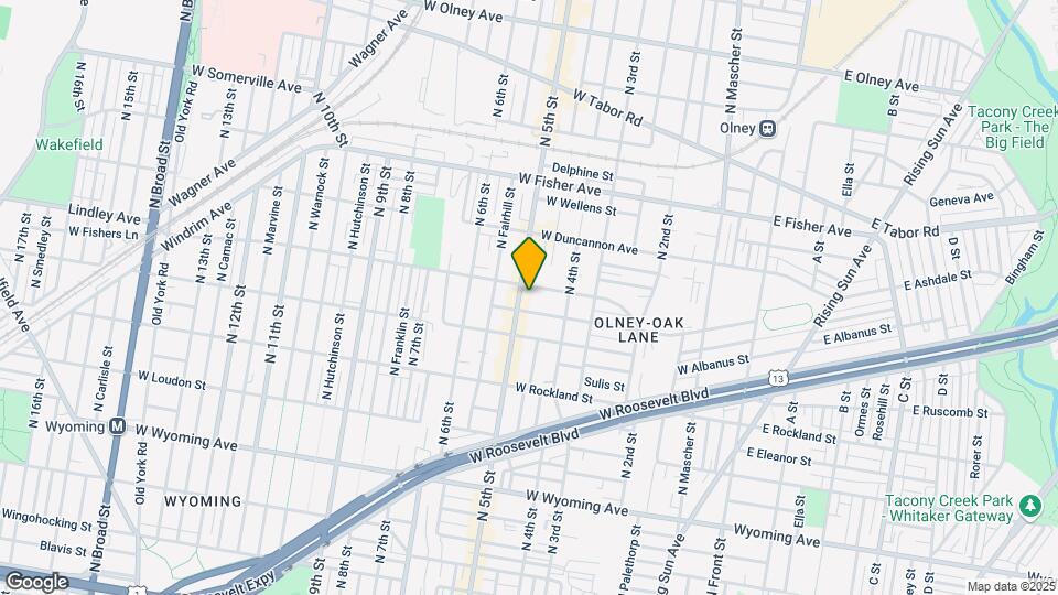 5037 N 5th St-Unit -6 Map and Location Details