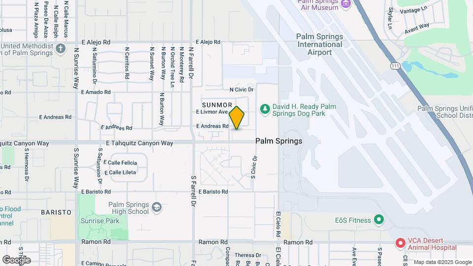 Tahquitz Court Map and Location Details