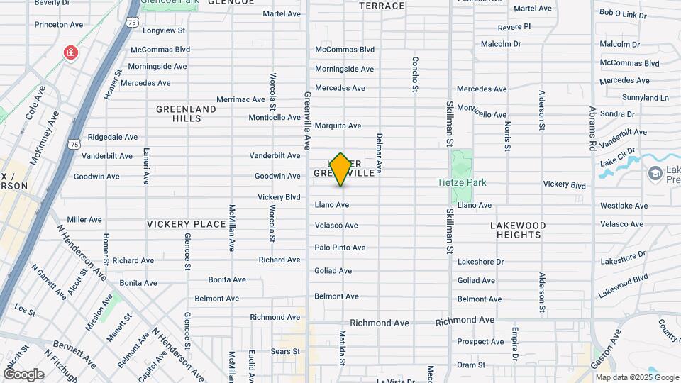 5746 Vickery Blvd Map and Location Details