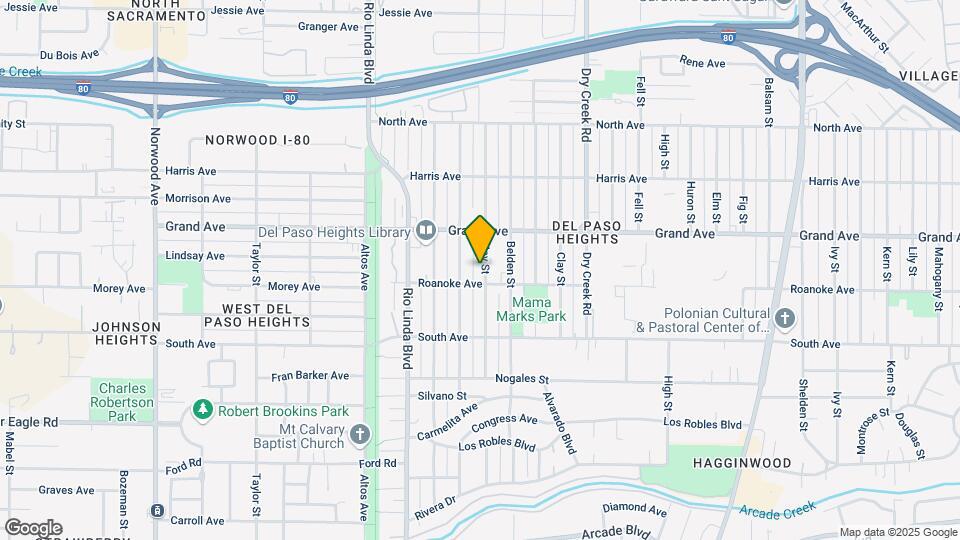 3707 May St Map and Location Details