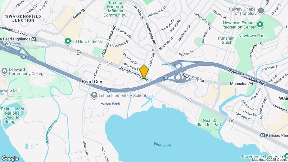 667 Kamehameha Hwy Map and Location Details