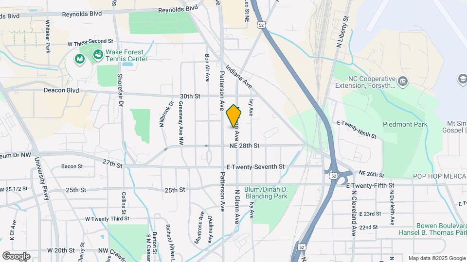 2824 N Glenn Ave Map and Location Details