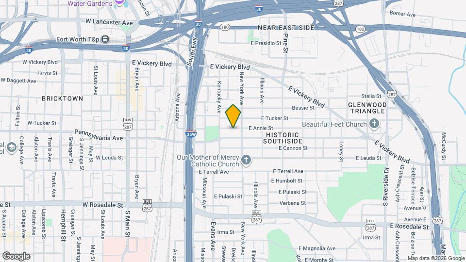 924 E Annie St Map and Location Details