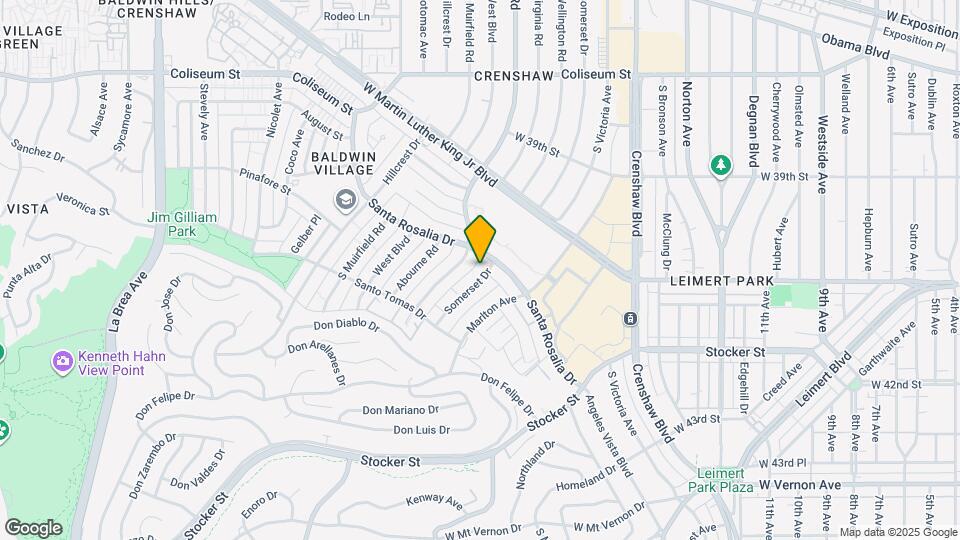 4111 Somerset Dr Map and Location Details