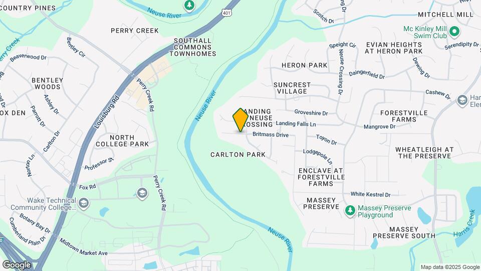 2950 Britmass Drive Map and Location Details