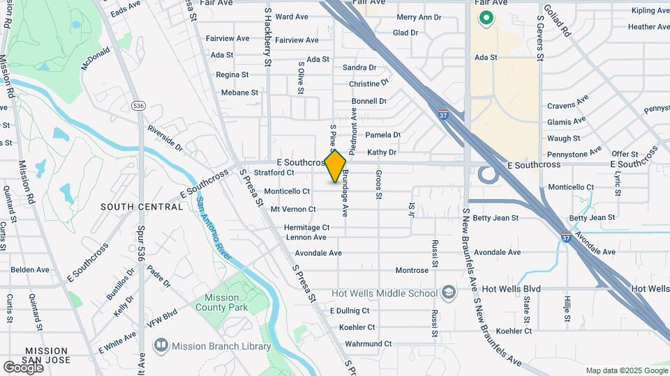 335 Monticello Ct Map and Location Details