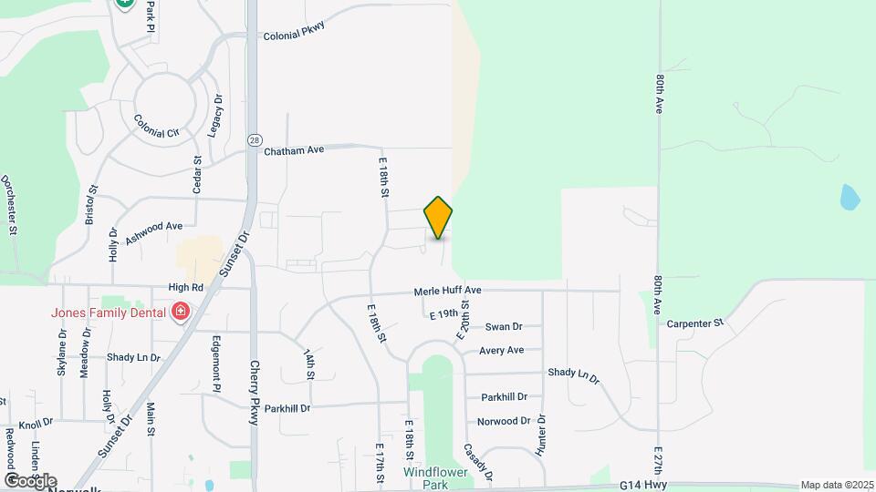 1745 Willow Ct Map and Location Details