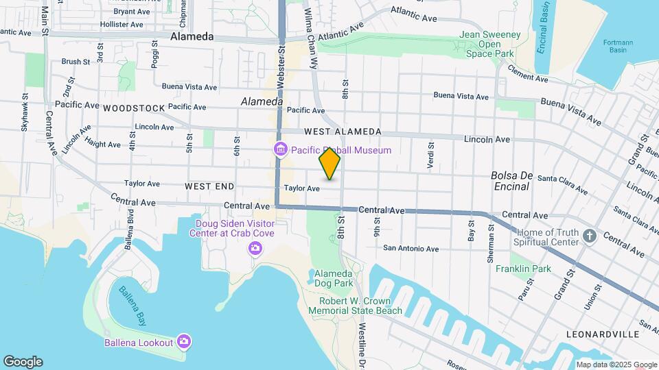 767 Taylor Ave Mapa y Detalles de la Ubicación