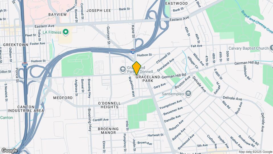 1100 Steelton Ave Map and Location Details