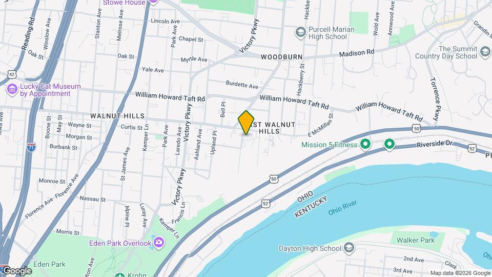 2410 Grandview Ave Mapa y Detalles de la Ubicación