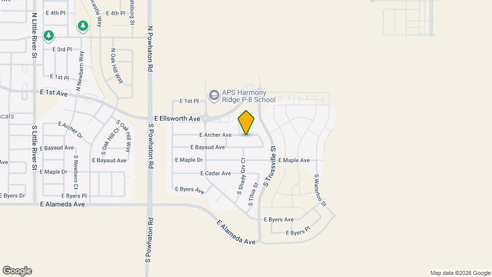 27164 E Archer Ave Map and Location Details