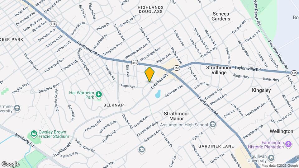 2032 Lakeside Dr Map and Location Details