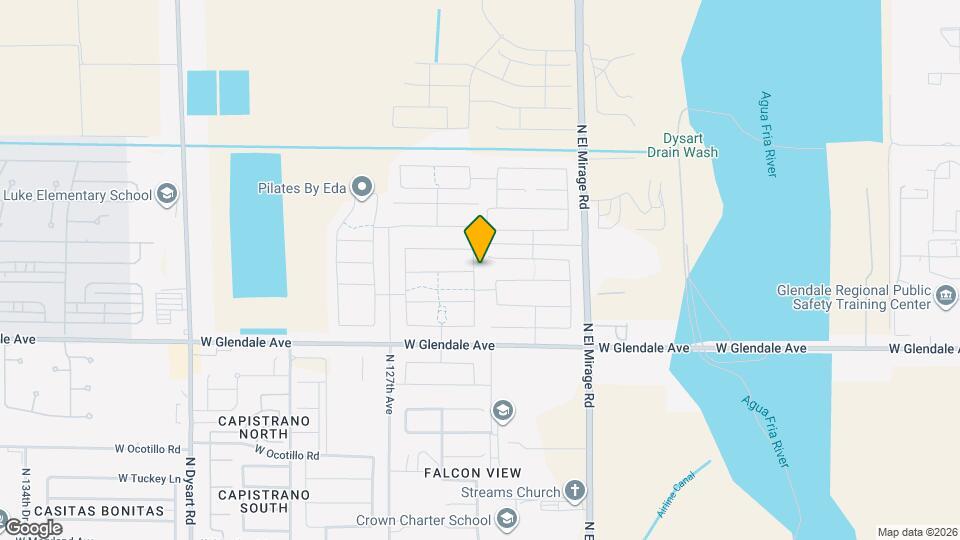 7243 N 125th Dr Map and Location Details