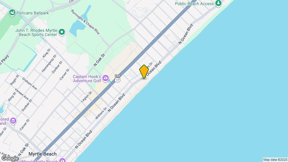 2406 N Ocean Blvd, Unit 1405 Mapa y Detalles de la Ubicación