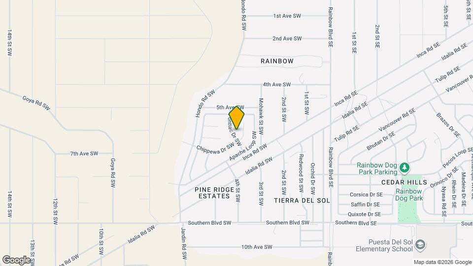 628 Pontiac Dr SW Map and Location Details