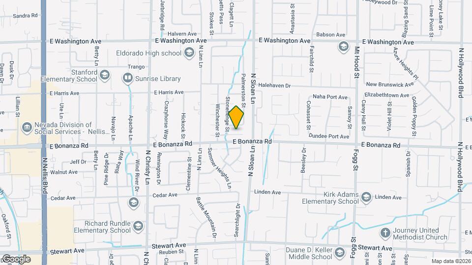 5832 Brisbane Pl Map and Location Details