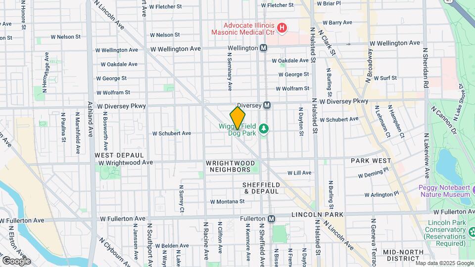 2669-2671 N Lincoln Ave Map and Location Details