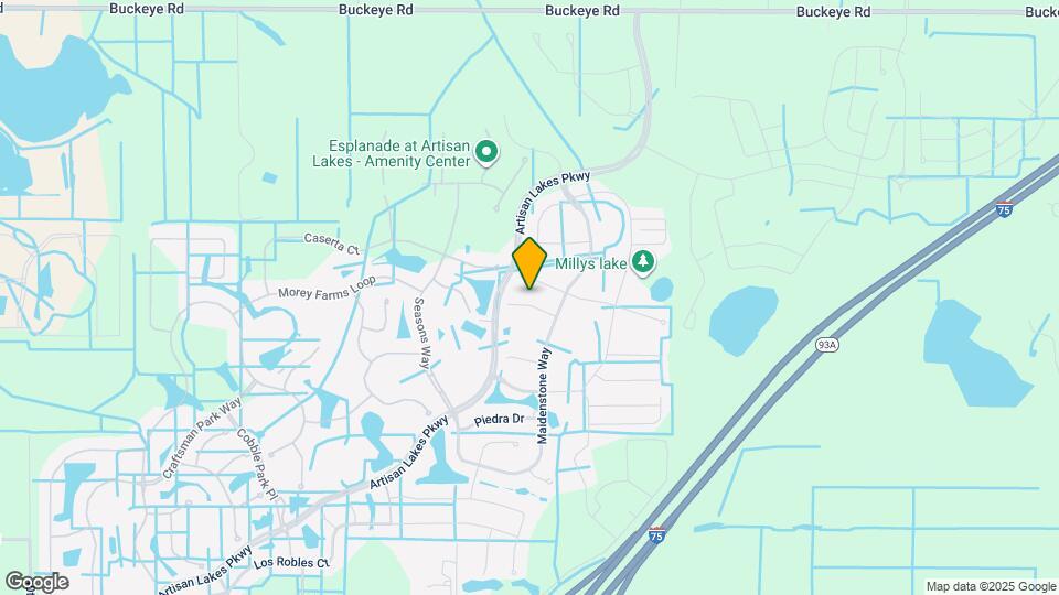 5826 Fieldmoor Ct Map and Location Details