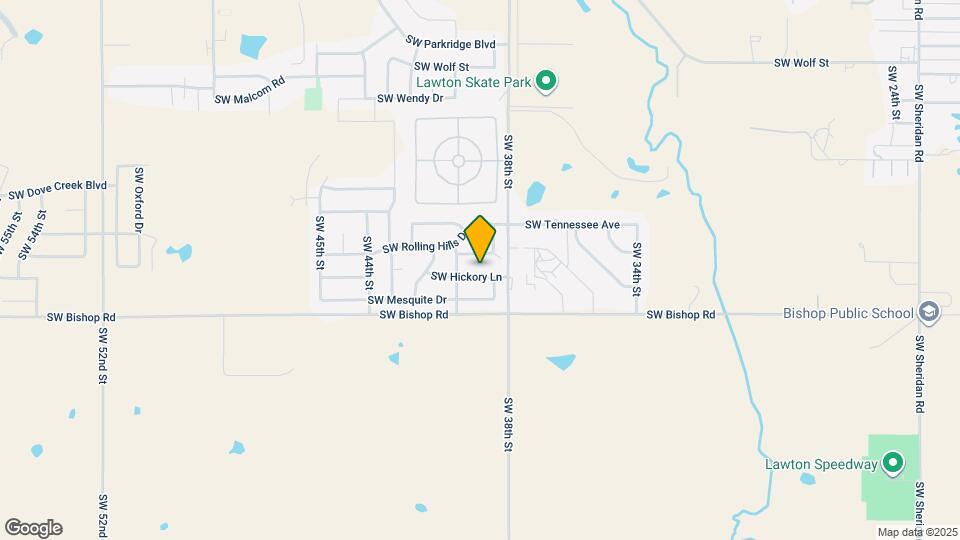 3811 SW Hickory Ln Map and Location Details