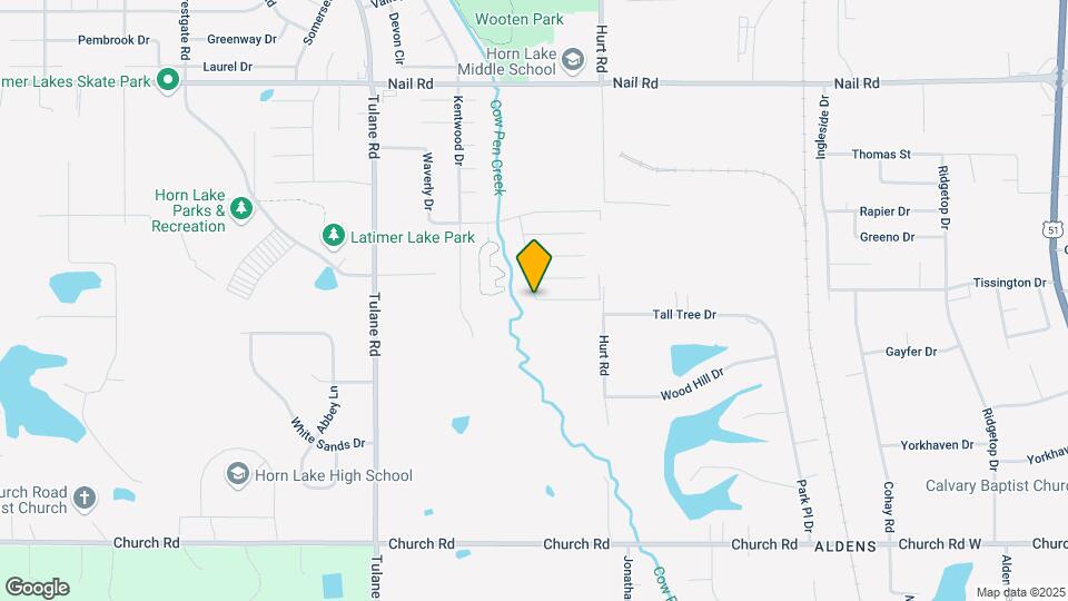 2653 W Avalon Dr Map and Location Details