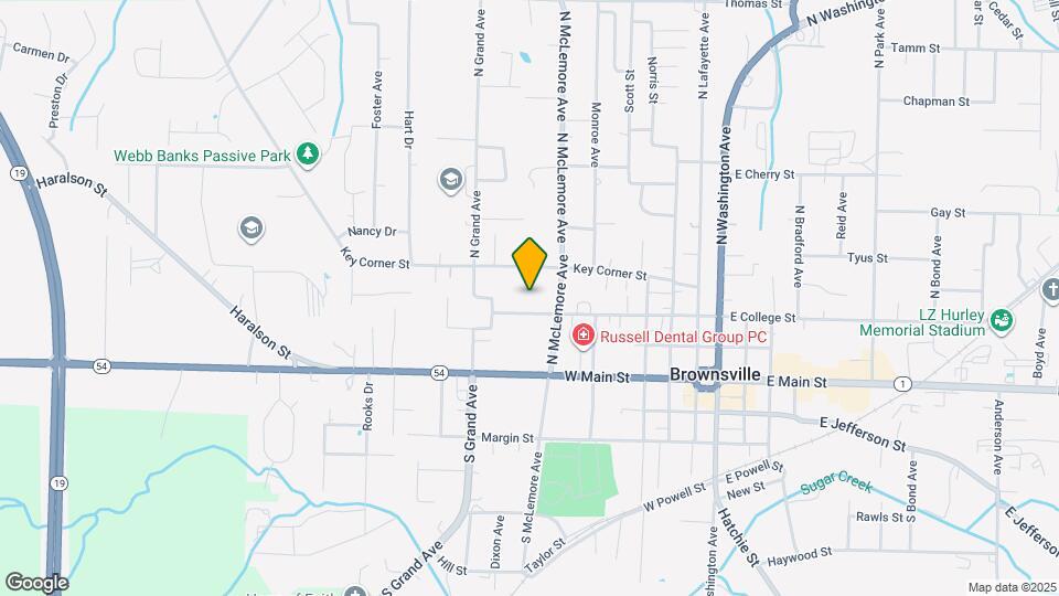 521 W College St Map and Location Details